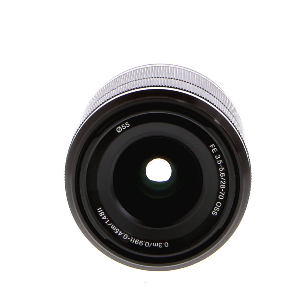 Sony FE 28-70mm f/3.5-5.6 OSS Full-Frame Autofocus Lens for E-Mount, Black | 55 | SEL2870 - LN- - Like New Minus - With Caps | Used